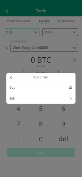 sell btc online